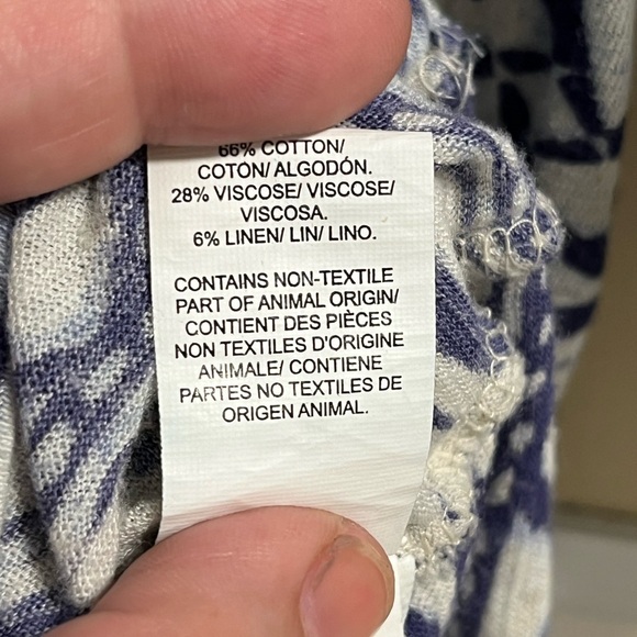 1X Lucky Brand boho peasant top EUC - Picture 4 of 7